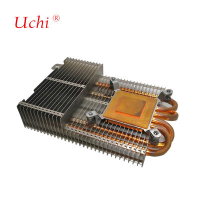 Aluminiumblokfinnen gestapeld actief samengesteld koelvat