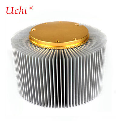 30W Cylindrical Aluminum Heat Sink For LED Lighting Fixtures