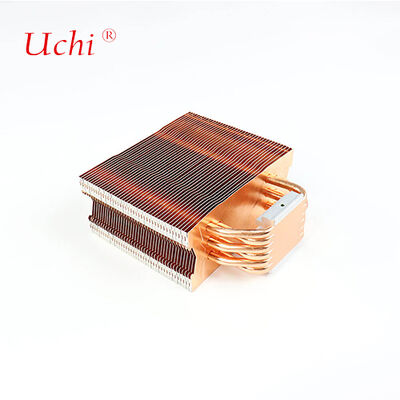 Koperen-aluminium samengestelde vin computer CPU-warmteput