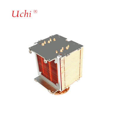 Hoogvermogen Puur Koper Zipper Fin Heat Pipe LED Warmteput