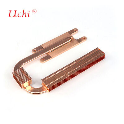 Koperen gelaste schroefvinnenwarmtebak