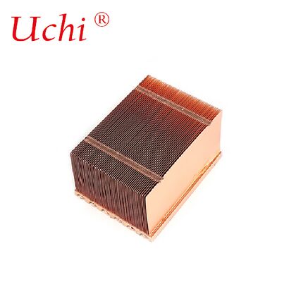 Servers Koperen warmtepijp Radiator Buckle Fin Koperen warmtebak