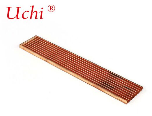 Een koper gevouwen schelpverwarmingsplaat maakt gebruik van de superieure warmtegeleidbaarheid van koper