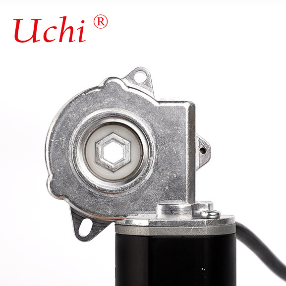 Meubels Medische industrie Lifting Table Motor Worm Gear Reductie DC geborstelde motor
