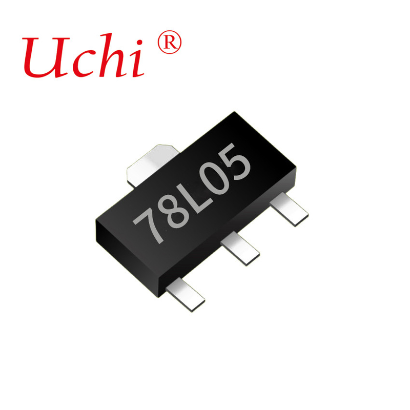SOT89-3 78L05 5v Spanningsregulators Plastic Incapsulate