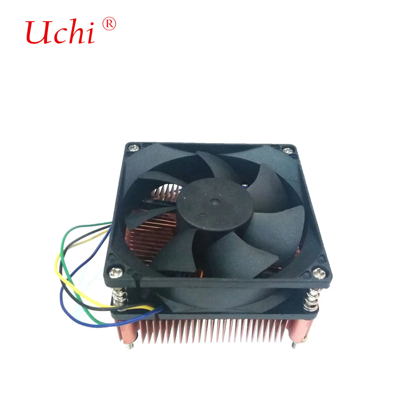 Koperen warmtezuiger warmteverwijdering vet TDP 60W Cpu koeler ventilator stil Pwm 3 pins 4 pins I3 I5 Intel Lga775 1150 1151