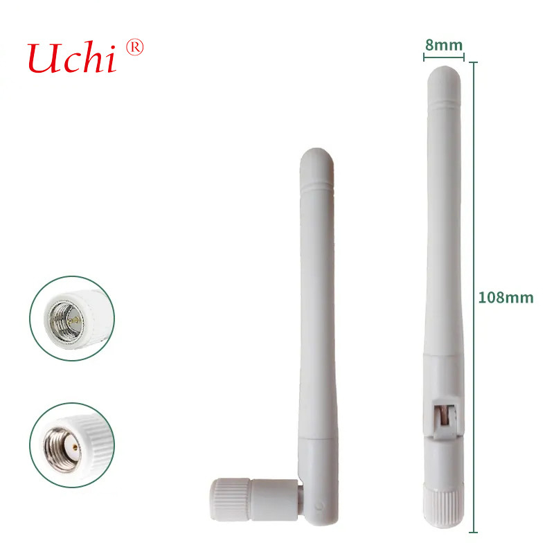 WIFI 2.4G vouwbare antenne draadloze toegangspoort AP-kaartmodule externe omnidirectionele high-gain 2dbi lijm stick split antenne