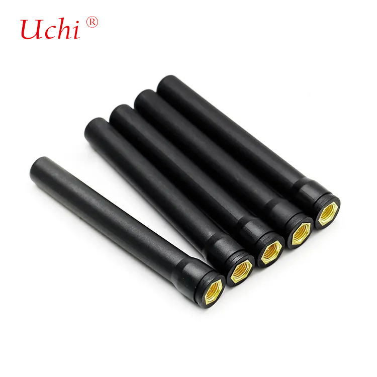 Rechte zeshoekige SMA Mannelijke connector 433mhz Receiver 433 Mhz Externe Lora Rubber Antenne