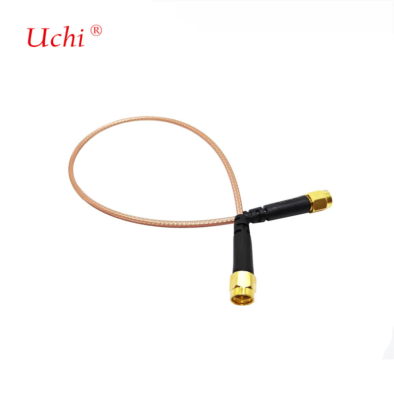 Low Loss SMA Male Plug To SMA Male Plug RG316 Draadstaart Patch Cord Uitbreidingskabel