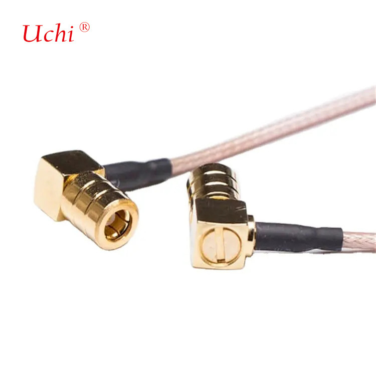 90 graden SMB Mannelijk tot hoekig Mannelijk Plug Vrouwelijk Met RG316 Coaxiaal Kabel 50 ohm