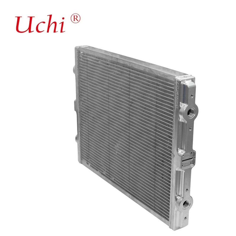 Water Plaat-Vin Warmtewisselaar Microkanaal Warmtewisselaar Compact Lichtgewicht