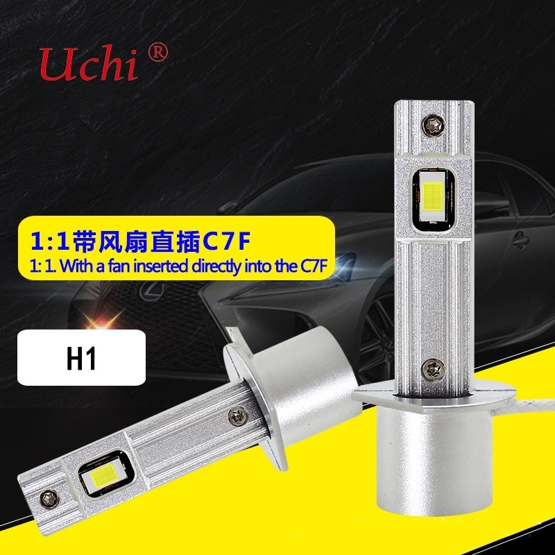 H1 3240LM Led Through Hole Fan Energiebesparende auto koplamp Hooglaaglichtlampen