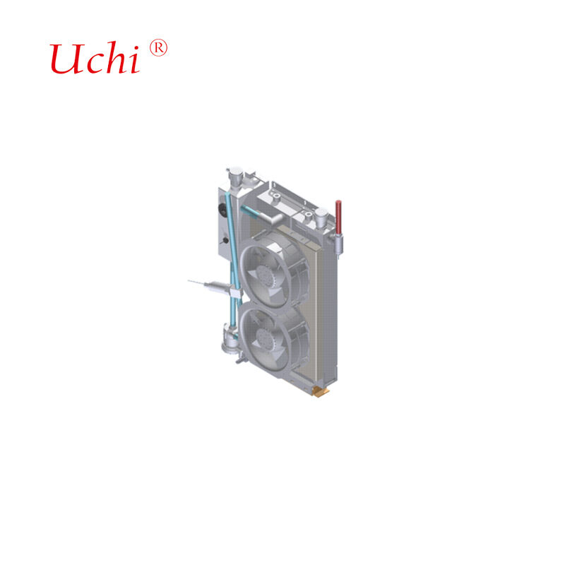 Het vloeistofkoelsysteem van de volledig vloeistofgekoelde laadstapel is compatibel met vloeistofgekoelde pistolen met een vermogen van 400A tot 600A