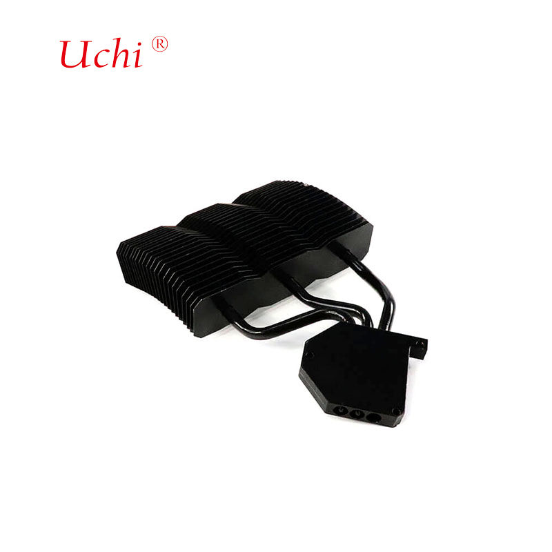 Hoogprecisie zwarte aluminium LED-warmteput