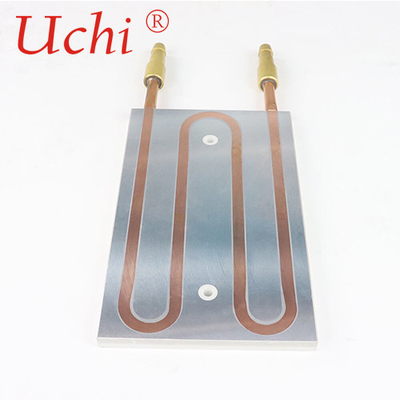 Mini Liquid Cooling Plate, Glanzende Oppervlakte Opgepoetste Water Koude Plaat