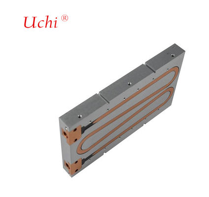 Aangepaste 30mm watergekoelde blok vloeistofkoeler gemaakt van aluminiumlegering