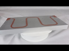 Radiator met koperen buis, met aluminiumprofiel, voor industriële apparatuur, radiator met watergekoelde plaat met hoog vermogen